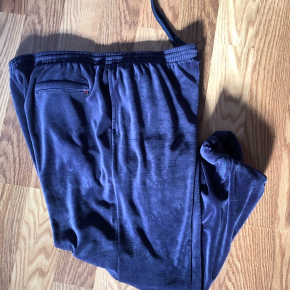 FILA XXL SWEAT PANTS NAVY BLUE COMFORTABLE LONG PANTS - Picture 3 of 3